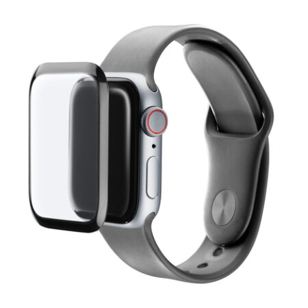 Cellularline Impact Glass Watch - Apple Watch 40mm Vetro ibrido estremamente flessibile e resistente